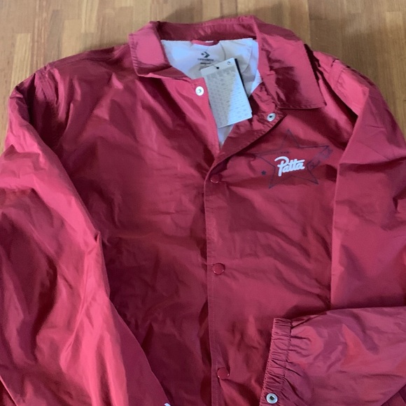 Patta Other - Patta Men's Bold Red Windbreaker